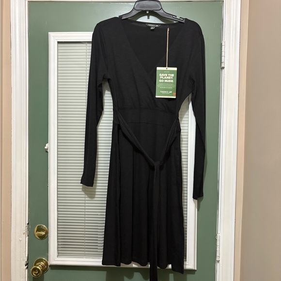 Toad&Co 
Cue Wrap Long-Sleeve Dress Sz Medium - Picture 3 of 6
